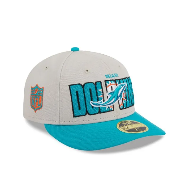 Miami Dolphins 2023 Draft Low Profile 59FIFTY Fitted Hat sold by New Era