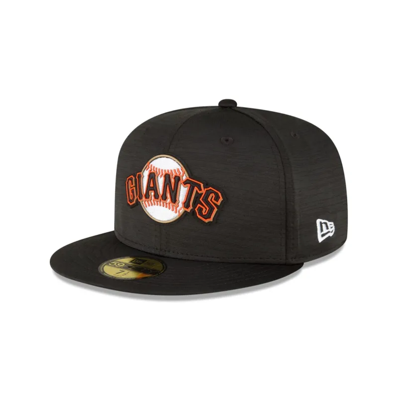 San Francisco Giants 2023 Clubhouse Black 59FIFTY Fitted Hat sold by New Era