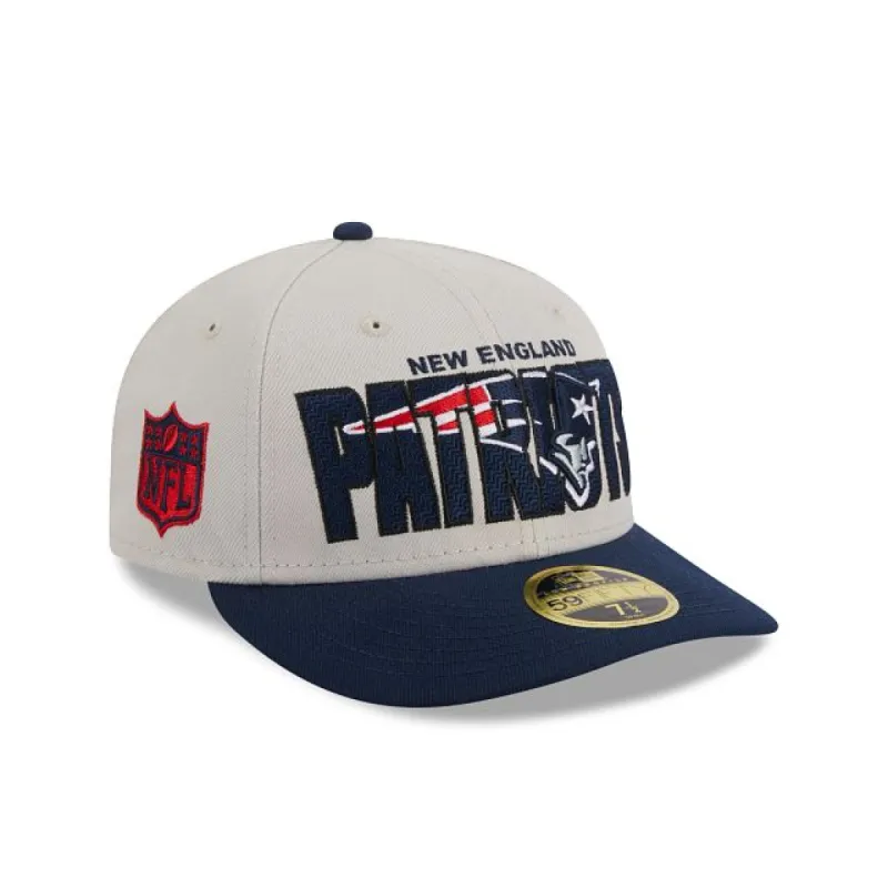 New England Patriots 2023 Draft Low Profile 59FIFTY Fitted Hat sold by New Era