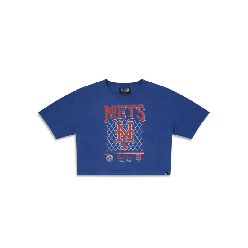 New York Mets Old School Sport Women's T-Shirt sold by New Era