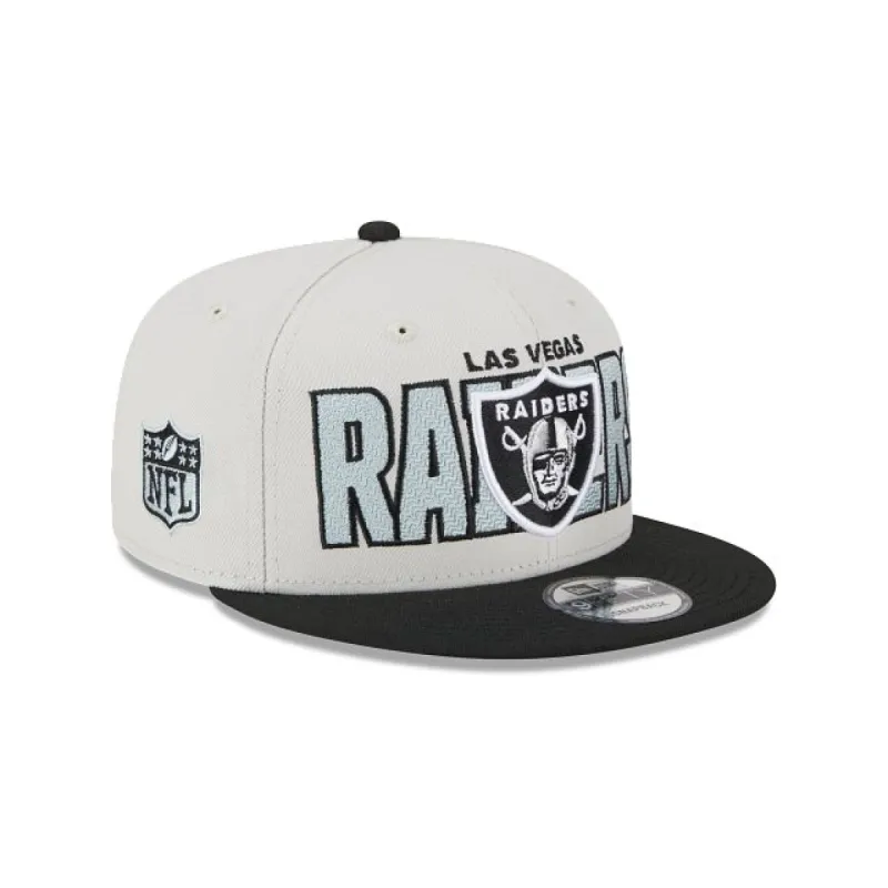Las Vegas Raiders 2023 Draft 9FIFTY Snapback Hat sold by New Era