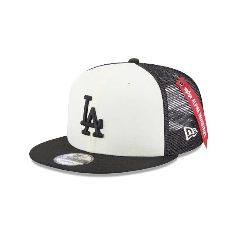 Alpha Industries X Los Angeles Dodgers 9FIFTY Snapback Hat sold by New Era