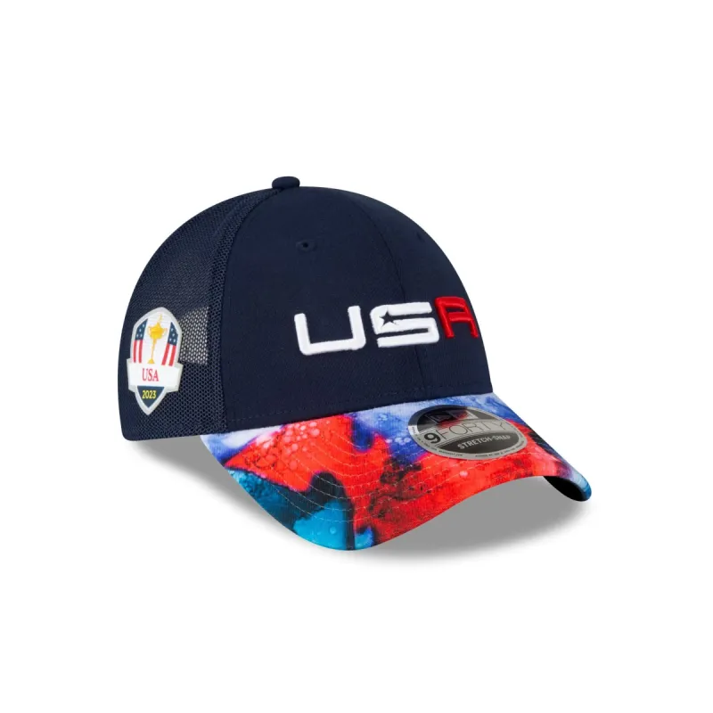 2023 Ryder Cup Welcome to the Team 9FORTY Stretch Snap Hat sold by New Era