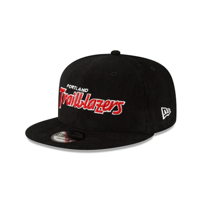Portland Trail Blazers Dark Cord 9FIFTY Snapback Hat sold by New Era