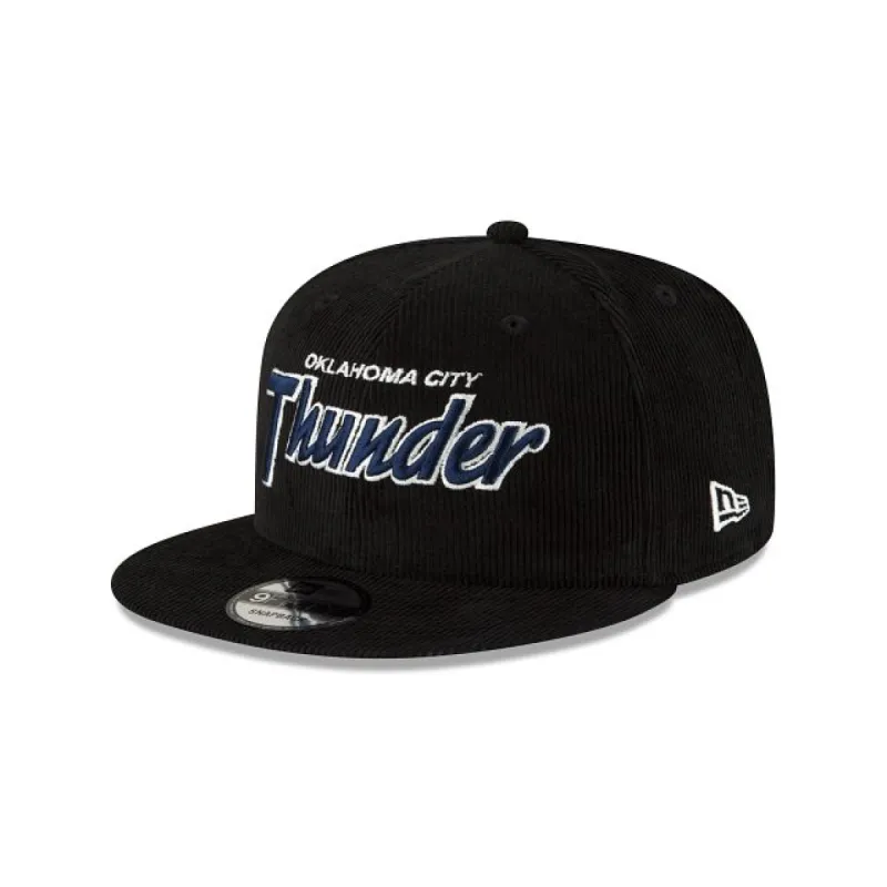 Oklahoma City Thunder Dark Cord 9FIFTY Snapback Hat sold by New Era
