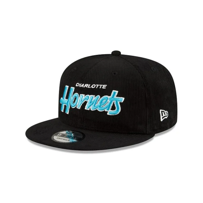 Charlotte Hornets Dark Cord 9FIFTY Snapback Hat sold by New Era