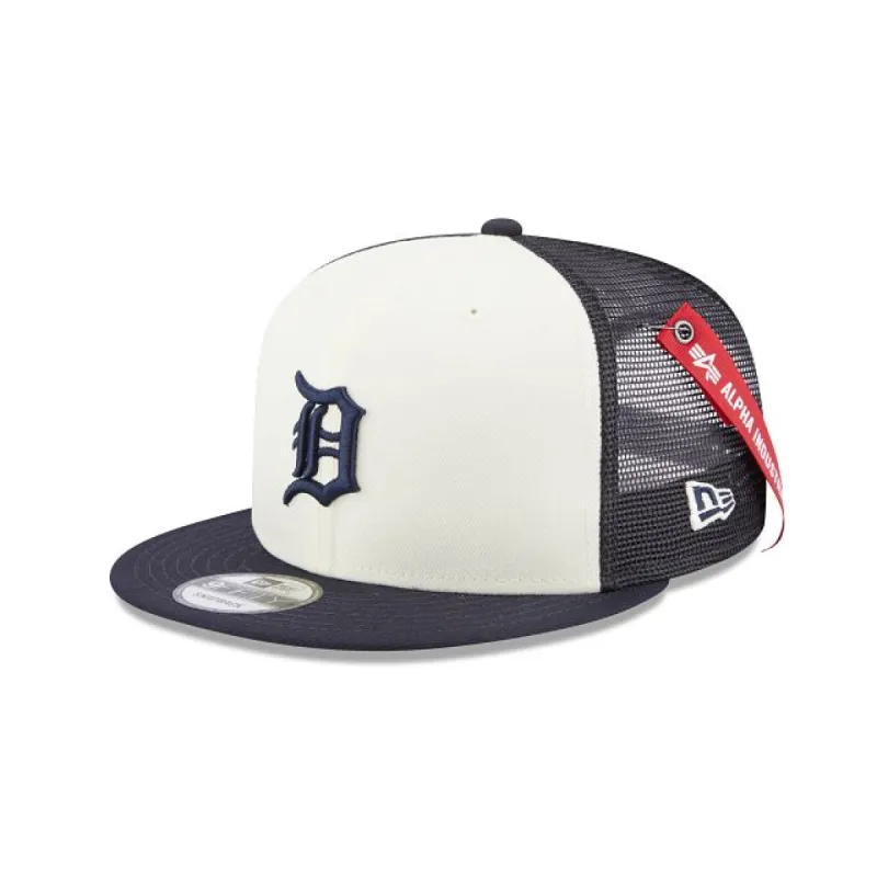 Alpha Industries X Detroit Tigers 9FIFTY Snapback Hat sold by New Era