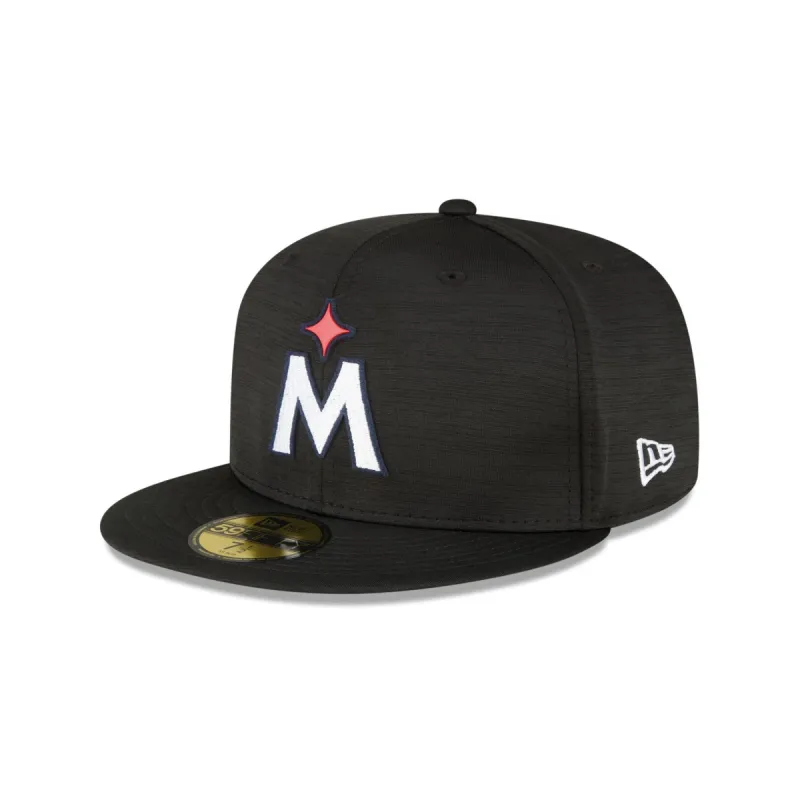 Minnesota Twins 2023 Clubhouse Black 59FIFTY Fitted Hat sold by New Era