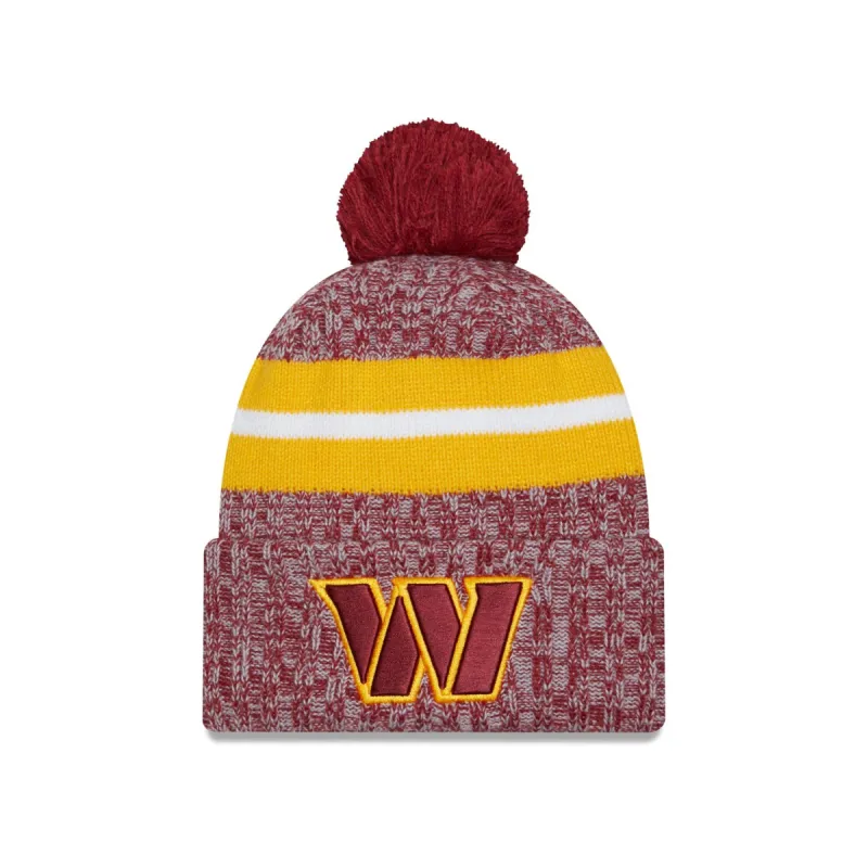 Washington Commanders 2023 Cold Weather Pom Knit Hat sold by New Era