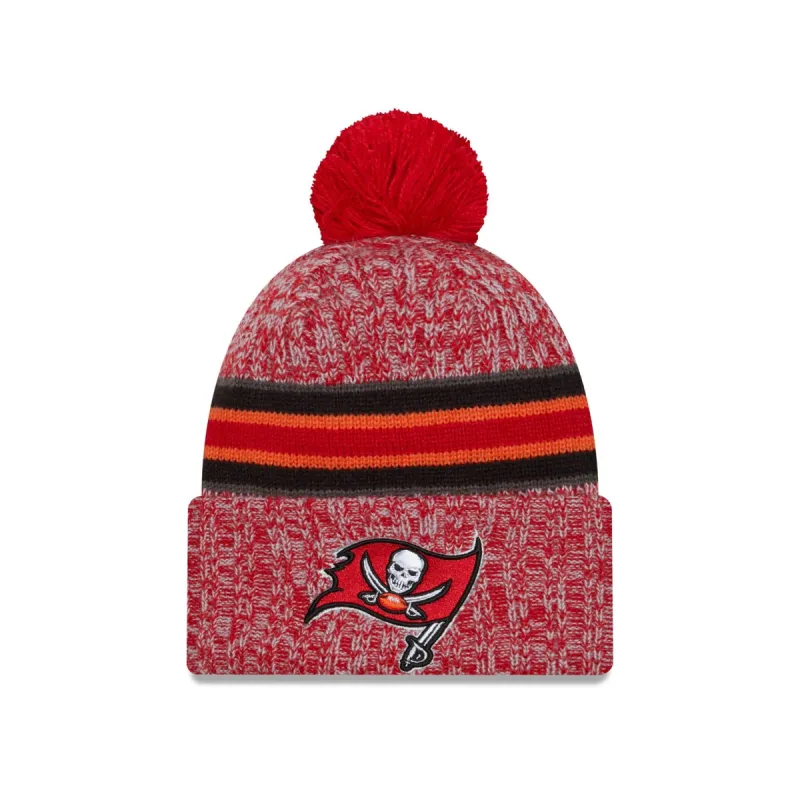 Tampa Bay Buccaneers 2023 Cold Weather Pom Knit Hat sold by New Era