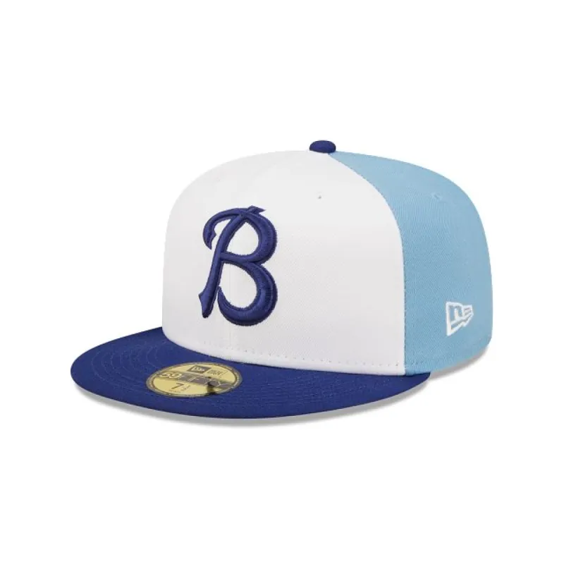 Buffalo Bisons Authentic Collection Blue 59FIFTY Fitted Hat sold by New Era