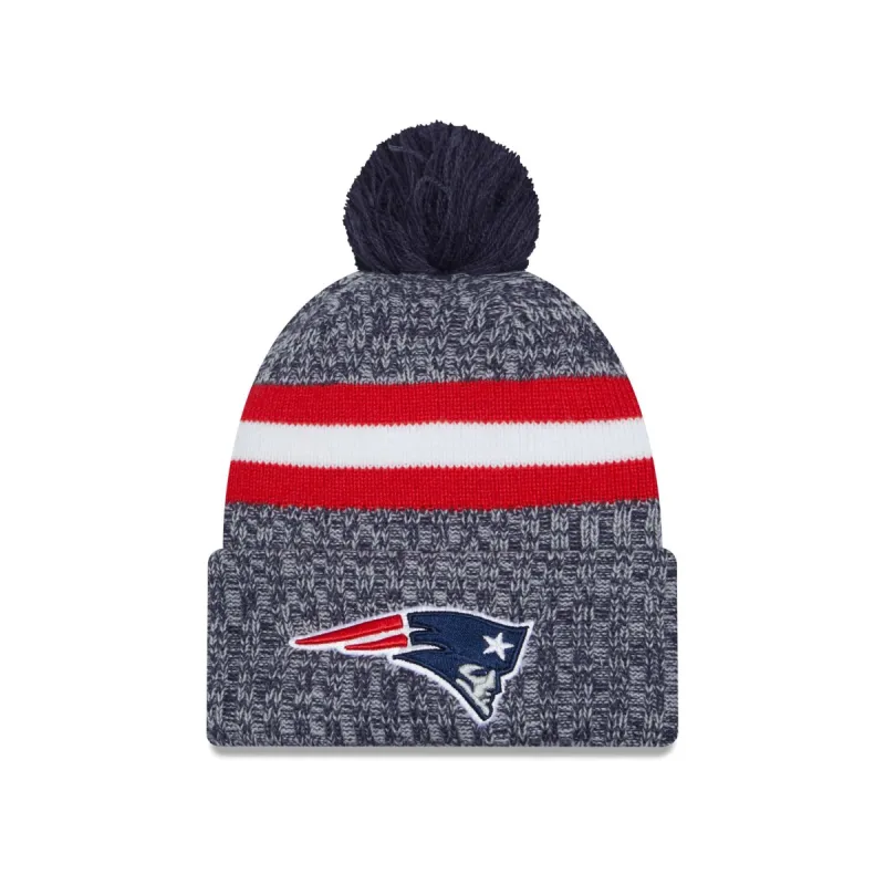 New England Patriots 2023 Cold Weather Pom Knit Hat sold by New Era