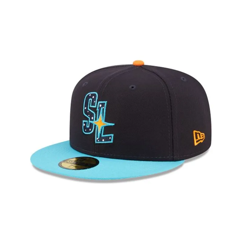 Sugar Land Space Cowboys Authentic Collection Alt 59FIFTY Fitted Hat made by New Era