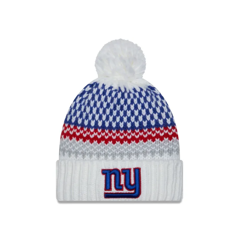New York Giants 2023 Cold Weather Women's Pom Knit Hat sold by New Era