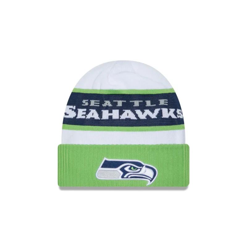Seattle Seahawks 2023 Cold Weather Knit Hat sold by New Era