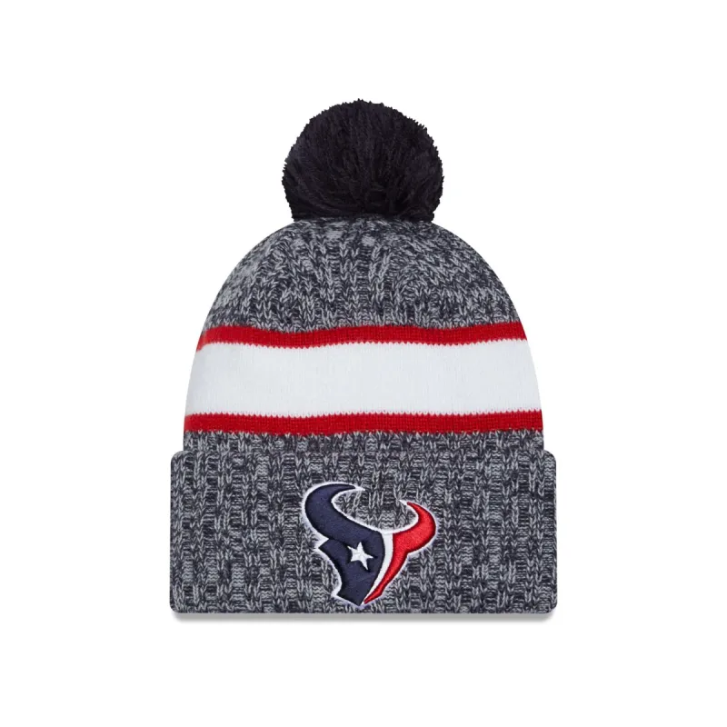 Houston Texans 2023 Cold Weather Pom Knit sold by New Era