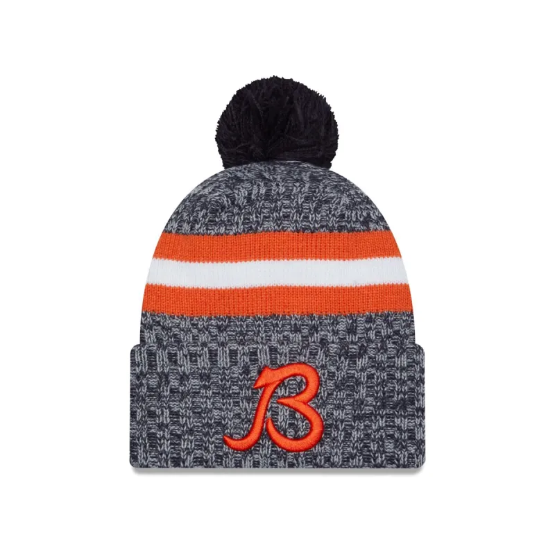 Chicago Bears 2023 Cold Weather Alt Pom Knit Hat sold by New Era
