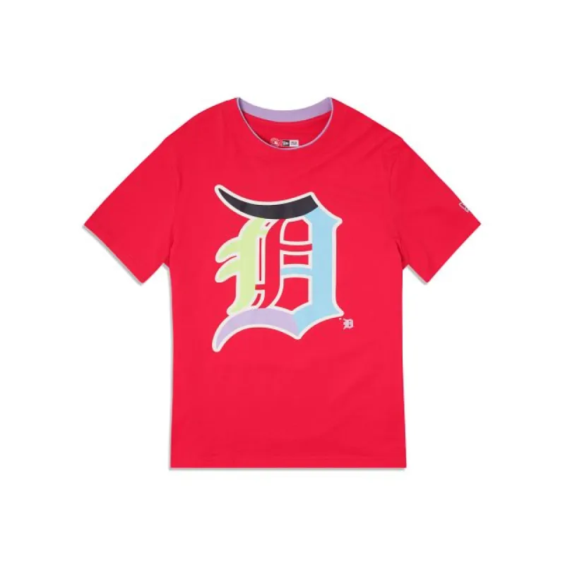 Detroit Tigers Color Pack Pink T-Shirt sold by New Era