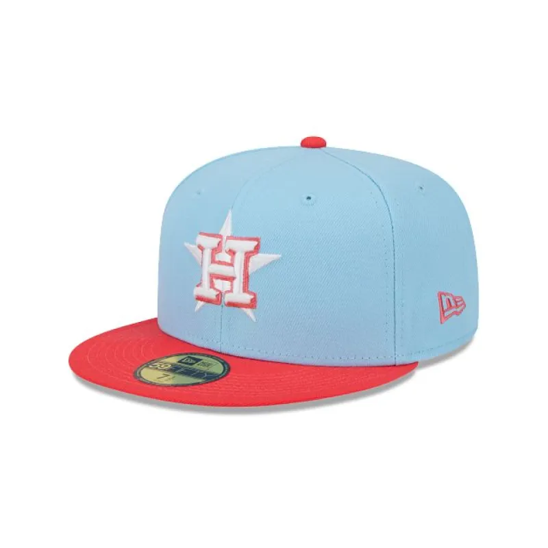Houston Astros Color Pack Blue 59FIFTY Fitted Hat sold by New Era