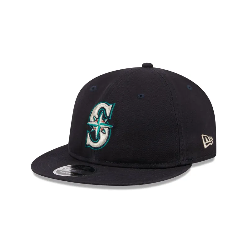 Seattle Mariners Shadow Pack Retro Crown 9FIFTY Snapback Hat sold by New Era
