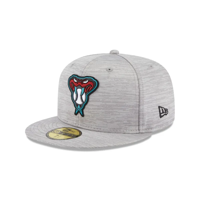 Arizona Diamondbacks 2023 Clubhouse Gray 59FIFTY Fitted Hat sold by New Era