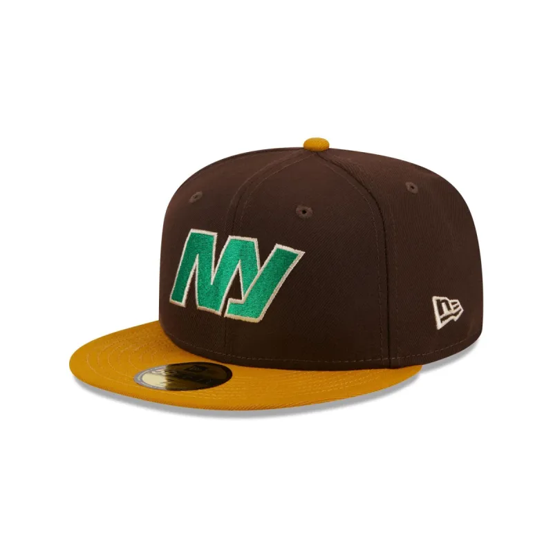 New York Jets Burnt Wood 59FIFTY Fitted Hat sold by New Era
