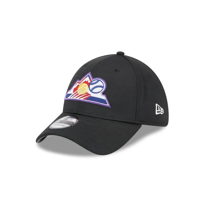 Colorado Rockies 2023 Clubhouse 39THIRTY Stretch Fit Hat sold by New Era