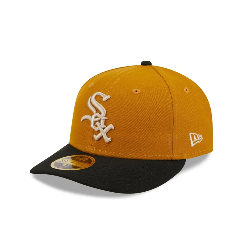 Chicago White Sox Vintage Gold Low Profile 59FIFTY Fitted Hat sold by New Era