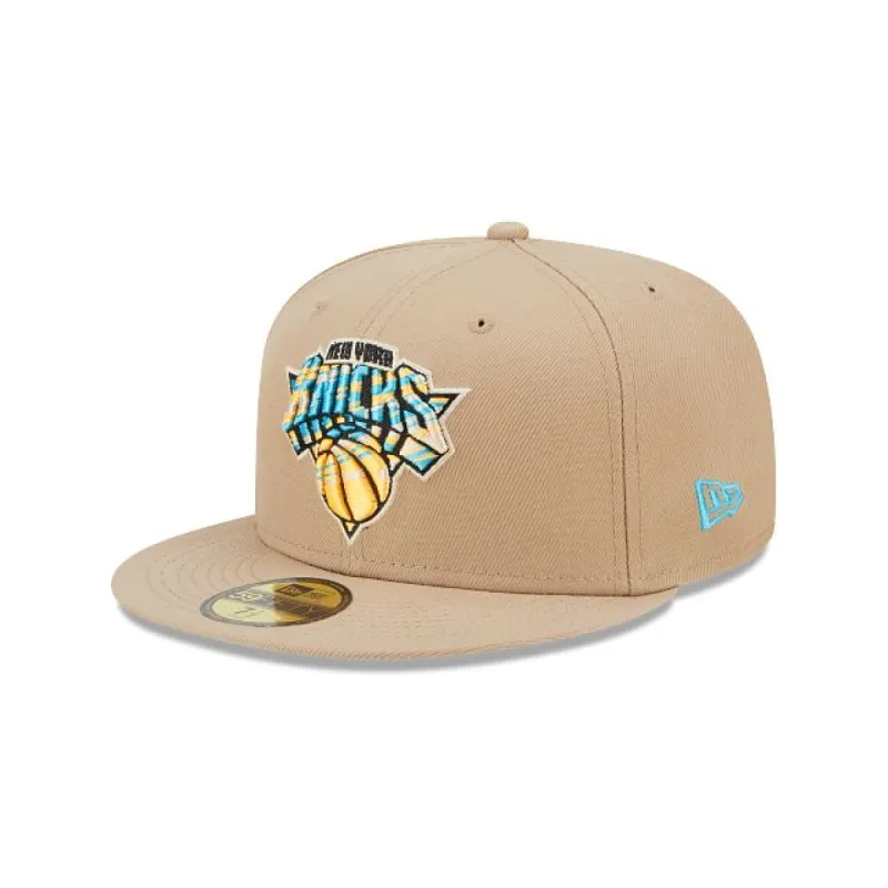 New York Knicks Team Neon 59FIFTY Fitted Hat sold by New Era