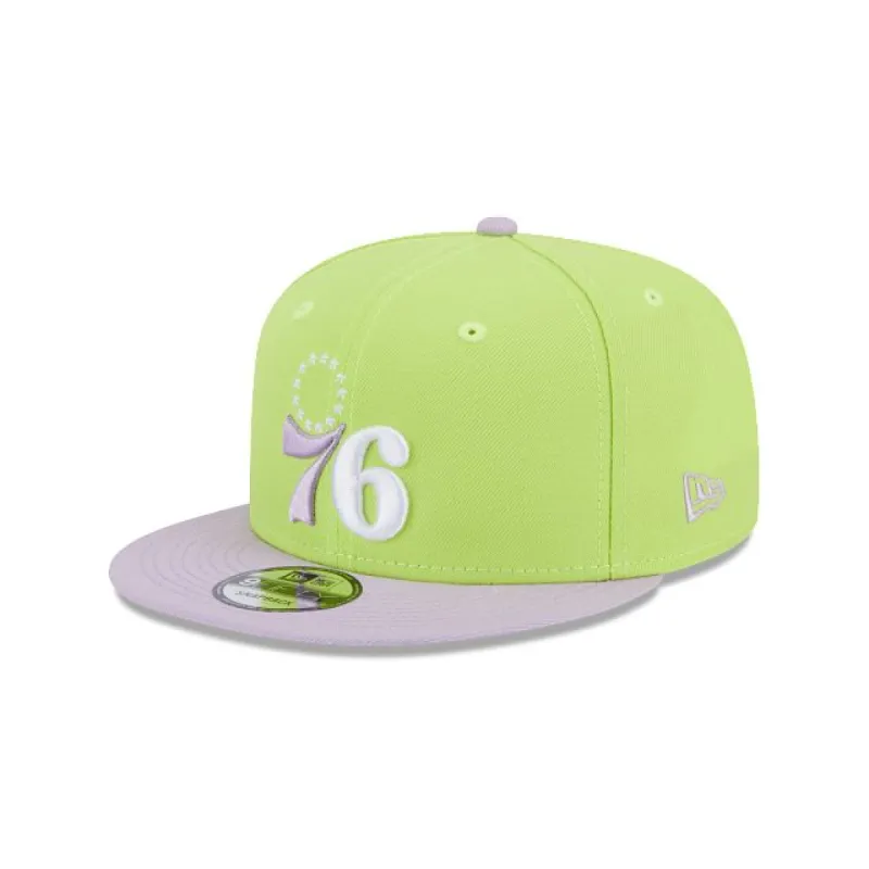 Philadelphia 76ers Color Pack 9FIFTY Snapback Hat sold by New Era