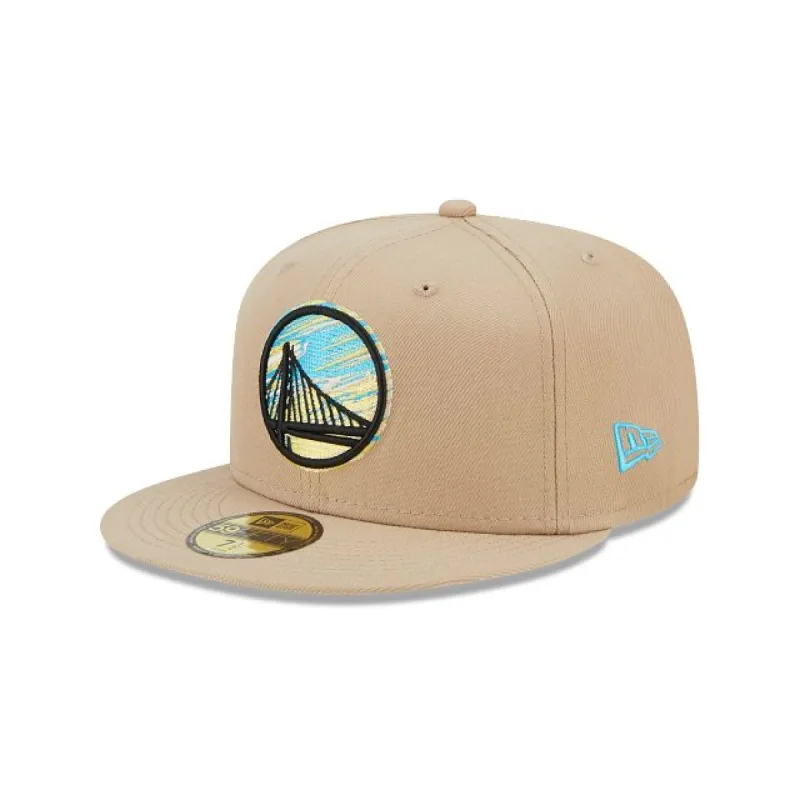 Golden State Warriors Team Neon 59FIFTY Fitted Hat sold by New Era