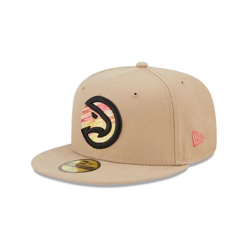 Atlanta Hawks Team Neon 59FIFTY Fitted Hat sold by New Era