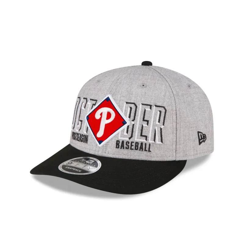 Philadelphia Phillies 2023 NLDS Locker Room Low Profile 9FIFTY Snapback Hat sold by New Era