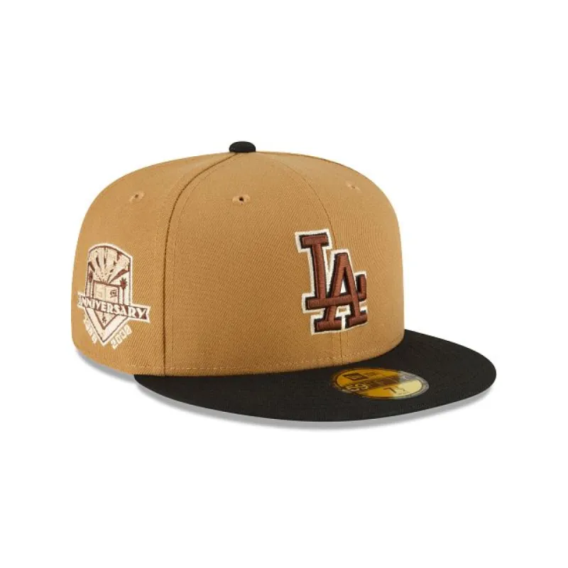 Los Angeles Dodgers Pecan 59FIFTY Fitted Hat sold by New Era