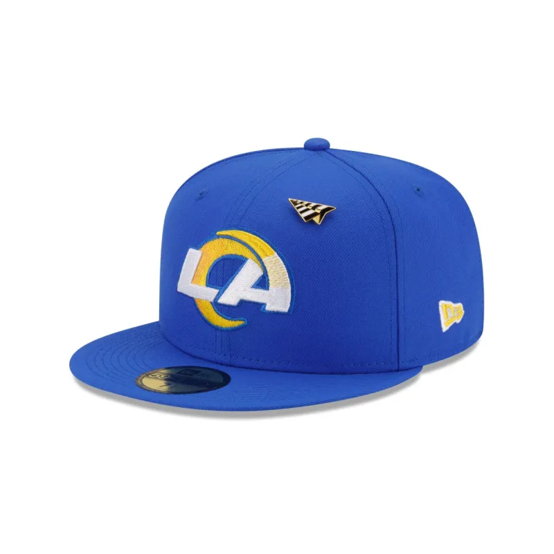 Paper Planes X Los Angeles Rams Blue 59FIFTY Fitted Hat sold by New Era