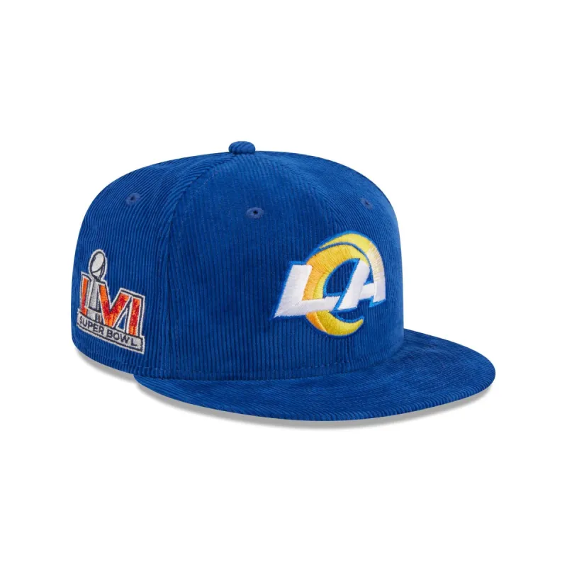 Los Angeles Rams Throwback Corduroy 59FIFTY Fitted Hat sold by New Era
