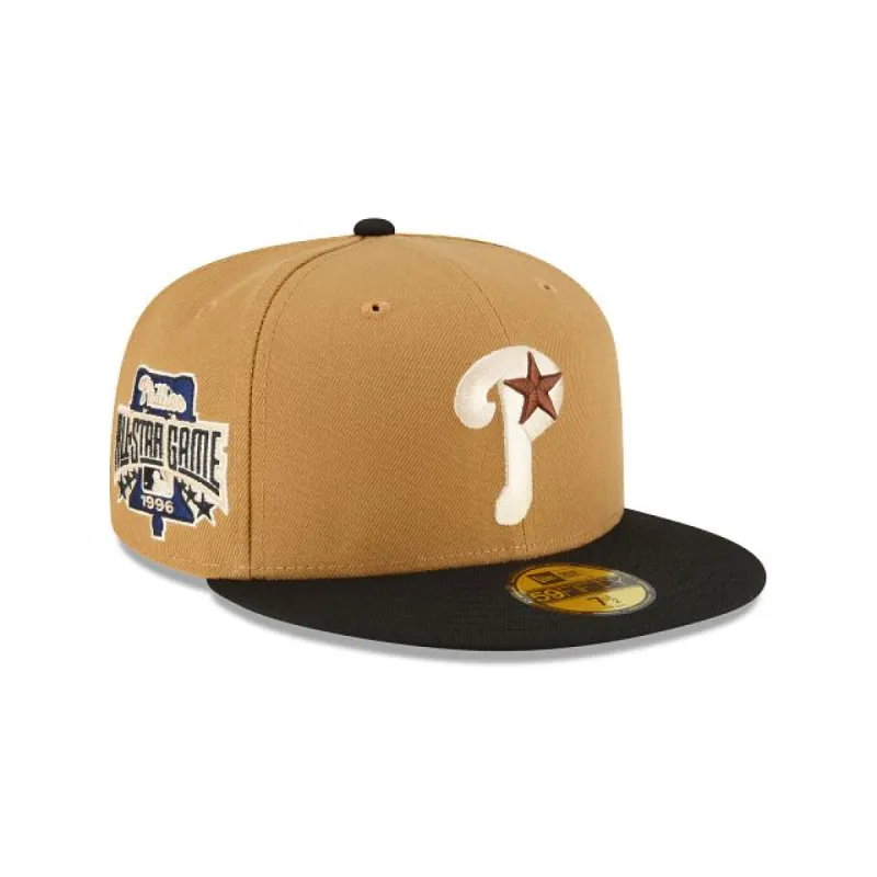 Philadelphia Phillies Pecan 59FIFTY Fitted Hat sold by New Era