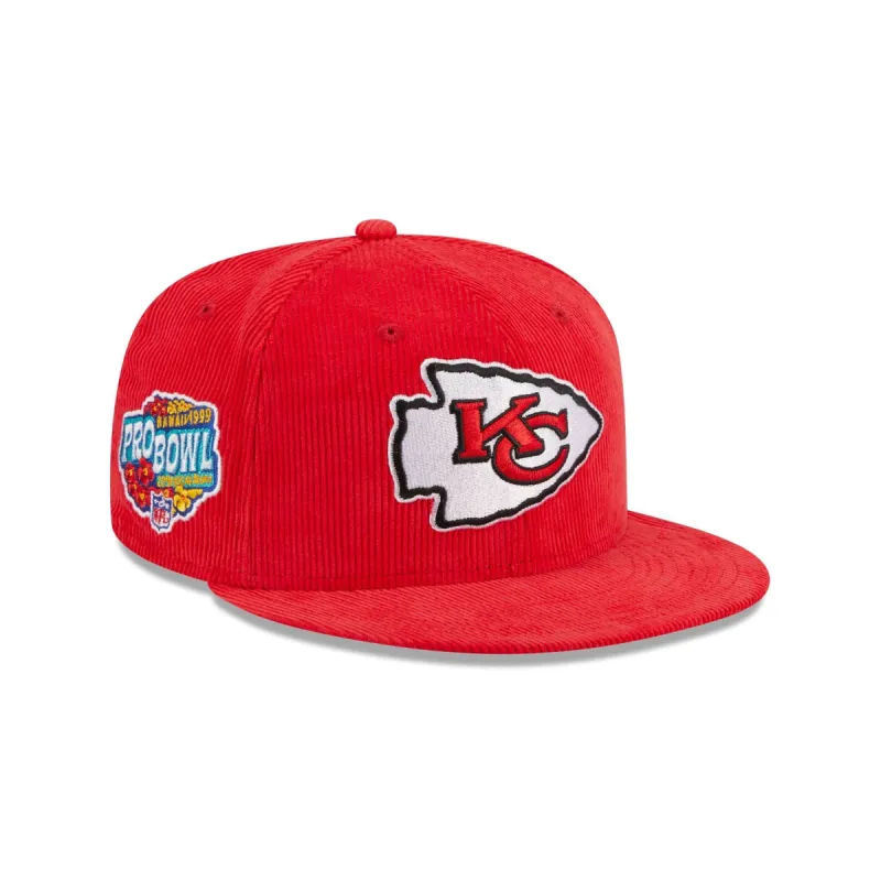 Kansas City Chiefs Throwback Corduroy 59FIFTY Fitted Hat sold by New Era