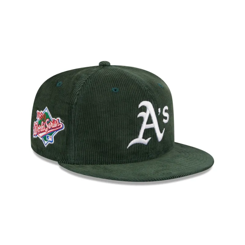 Oakland Athletics Throwback Corduroy 59FIFTY Fitted Hat sold by New Era