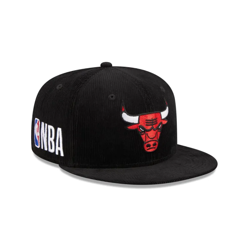 Chicago Bulls Throwback Corduroy 59FIFTY Fitted Hat sold by New Era