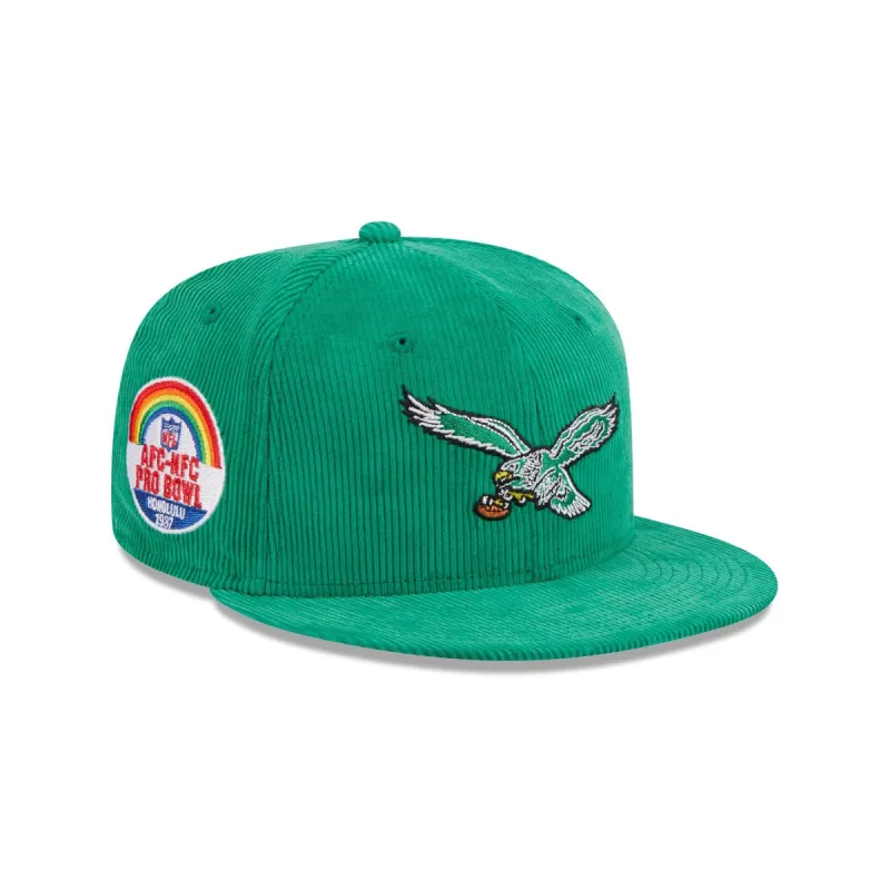 Philadelphia Eagles Throwback Corduroy 59FIFTY Fitted Hat sold by New Era