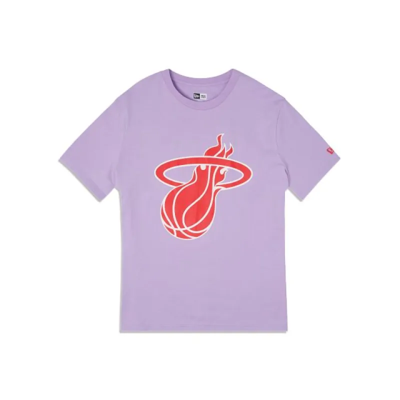 Miami Heat Color Pack Purple T-Shirt sold by New Era