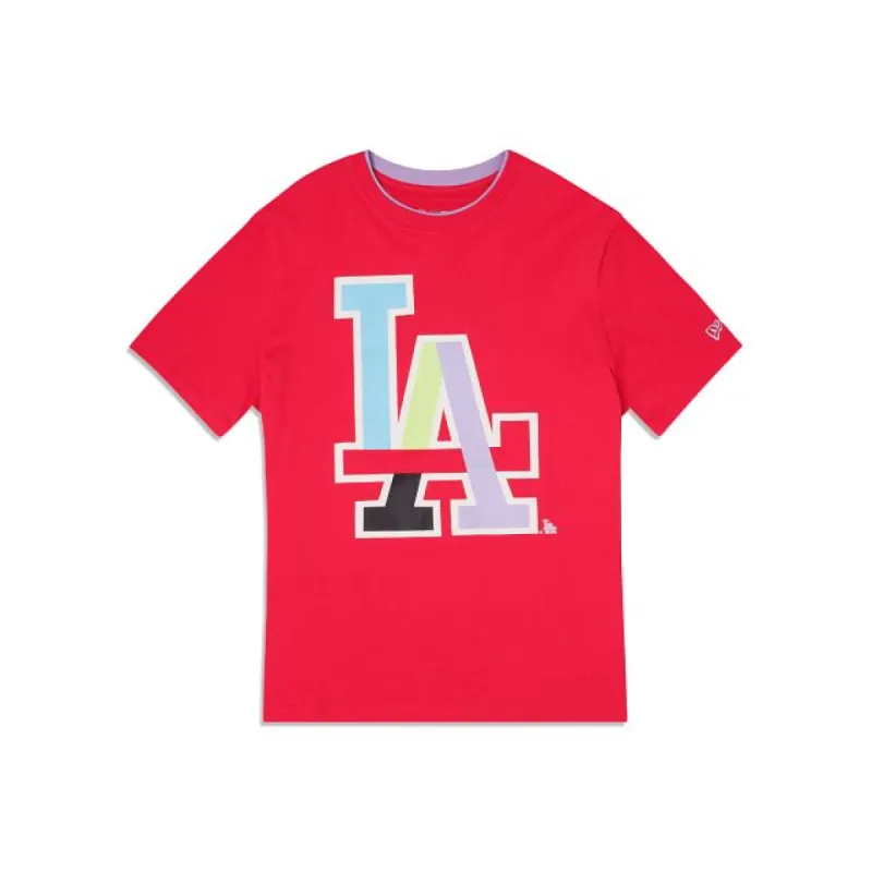 Los Angeles Dodgers Color Pack Pink T-Shirt sold by New Era