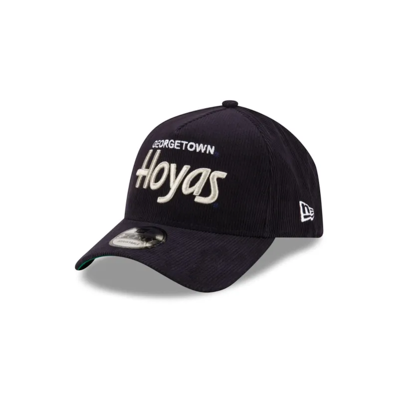 Georgetown Hoyas Collegiate Corduroy 9FORTY A-Frame Snapback Hat sold by New Era