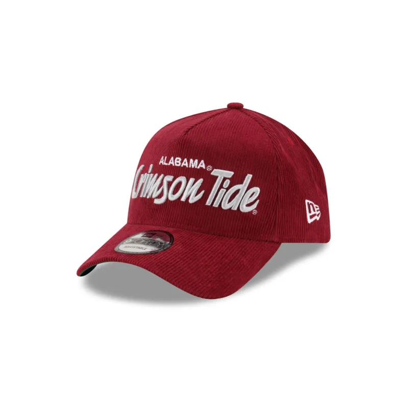 Alabama Crimson Tide Collegiate Corduroy 9FORTY A-Frame Snapback Hat sold by New Era