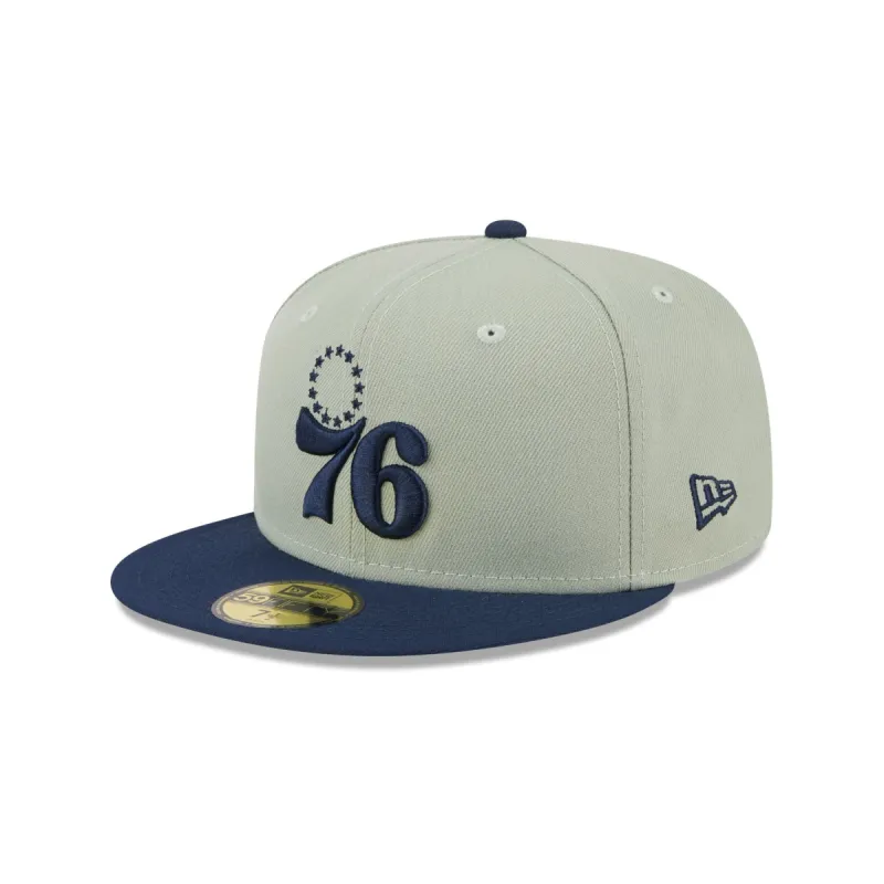 Philadelphia 76ers Color Pack Green 59FIFTY Fitted Hat sold by New Era