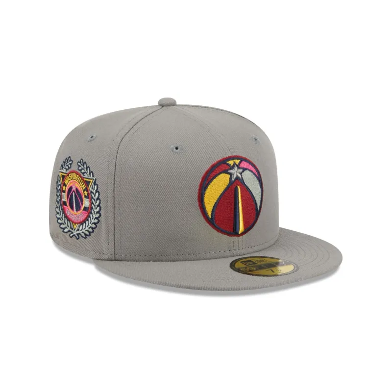 Washington Wizards Color Pack Gray 59FIFTY Fitted Hat sold by New Era