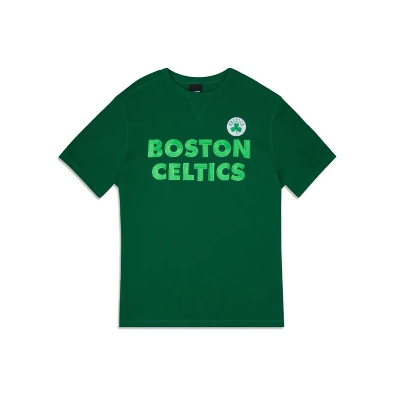 Boston Celtics Sport Night Wordmark T-Shirt sold by New Era