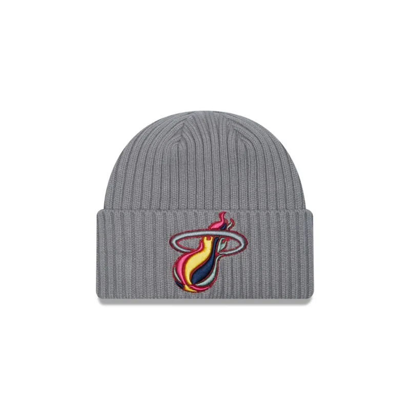Miami Heat Color Pack Knit Hat sold by New Era