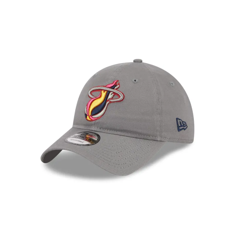 Miami Heat Color Pack 9TWENTY Adjustable Hat sold by New Era